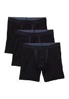 Chafe Proof Pouch Cotton Stretch 7" Boxer Brief - 3 Pack