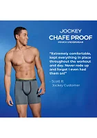 Chafe Proof Pouch Microfiber 7" Boxer Brief - 3 Pack