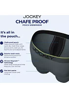 Chafe Proof Pouch Microfiber 7" Boxer Brief - 3 Pack