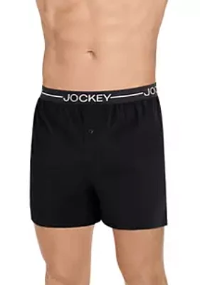 Jockey® Organic Cotton Stretch 5" Boxers