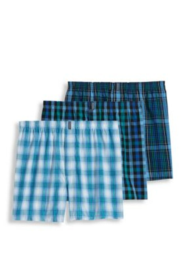 Classics Full Cut Boxers - 3 Pack