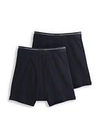 Big & Tall Full-Rise Boxer Brief - 2 Pack