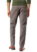 Slim Tapered Fit Workday Khaki Smart 360 Flex™ Pants