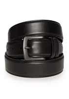 Big & Tall Dropped Edge With Crease Casual Belt