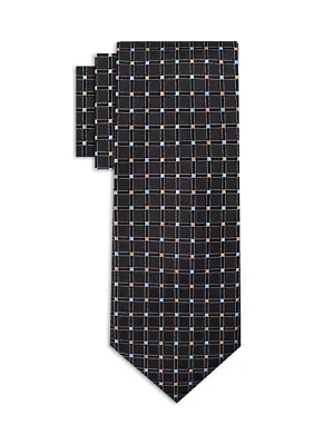 Big & Tall Neat Grid Tie