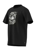 Big & Tall Camo Box Graphic T-Shirt