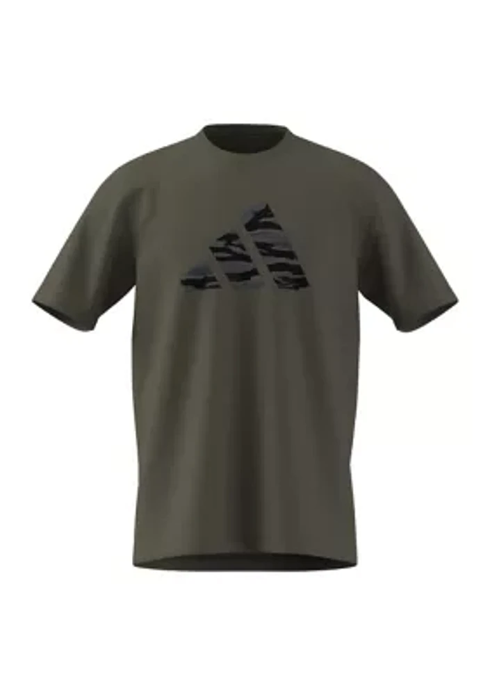 Big & Tall Camo Logo Graphic T-Shirt