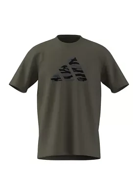 Big & Tall Camo Logo Graphic T-Shirt