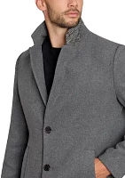 Men's 2-Button Wool Coat