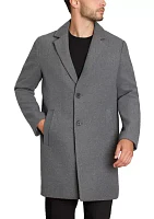 Men's 2-Button Wool Coat