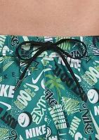 Smiles 5" Printed Volley Swim Trunks