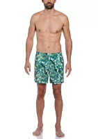 Smiles 5" Printed Volley Swim Trunks