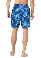 Water Tie Dye 7" Volley Shorts