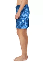 Water Tie Dye 7" Volley Shorts