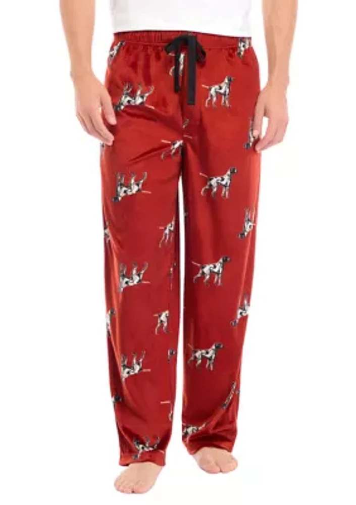 Printed Pajama Pants