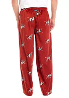 Printed Pajama Pants