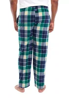 Big & Tall Plaid Silky Fleece Pants