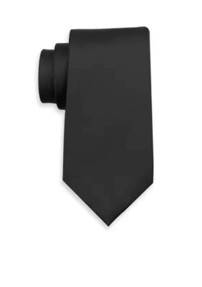 Satin Solid Tie