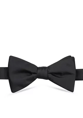 Satin Solid Bow Tie