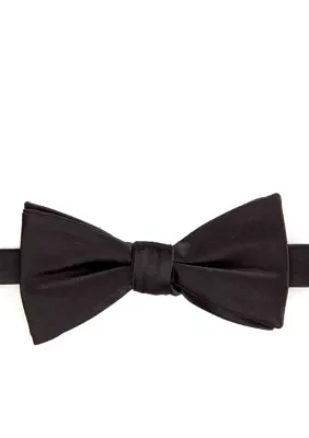 Falcon Satin Solid Bow Tie