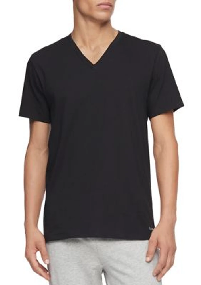 Cotton Classics Short Sleeve V Neck T-Shirt