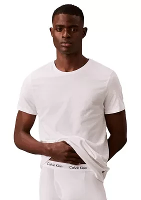 Short Sleeve Crew Neck Undershirt - 3 Pack