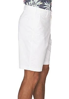 9.5" Saltwater Flat Front Stretch Shorts