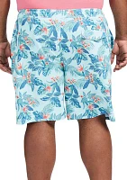 Big & Tall Saltwater Beach Performance Swim Trunks