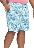 Big & Tall Saltwater Beach Performance Swim Trunks