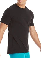 4-Pack Ultra Comfort Fit Stretch Crew T-Shirts