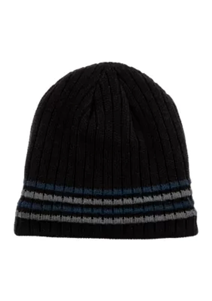 Tonal Stripe Beanie