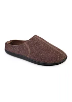 Heather Knit Preston Hoodback Slippers