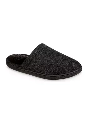 Faux Wool Hoodback Slippers