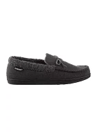 Faux Woolen Gabriel Moccasin Slippers