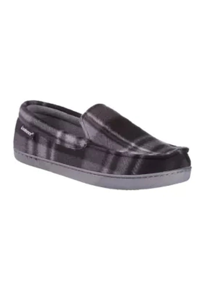 Plaid Fleece Cameron Moccasins