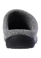 Heathered Cord Knit Jermaine Hoodback Slippers