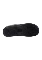 Heathered Cord Knit Jermaine Hoodback Slippers