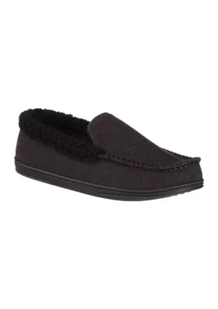 Brushed Knit Lewis Moccasins