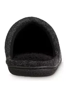 Plush Corduroy Hoodback Slippers