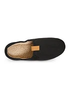 Advanced Memory Foam Micro Suede Vincent Hood Back Eco Comfort Slippers