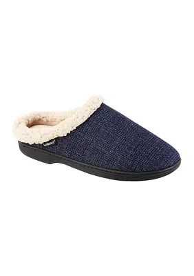 Glen Plaid Tanner Hoodback Slippers