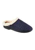 Glen Plaid Tanner Hoodback Slippers