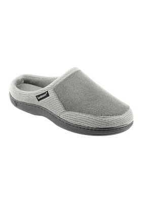 Men's Microterry Hoodback Clogs with Memory Foam