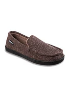 Heather Knit Preston Moccasin Slippers