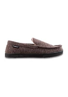 Heather Knit Preston Moccasin Slippers