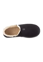 Microsuede Nigel Clossed Back Moccasin Slippers