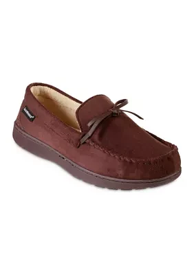 Nigel Microsuede Moccasin Slippers