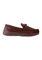 Nigel Microsuede Moccasin Slippers