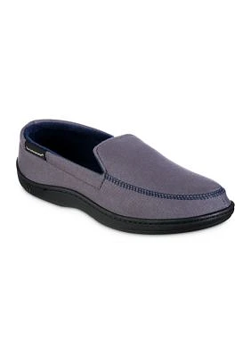 Men's Knit Twill Chandler Moccasins with Memory Foam