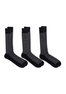 Performance Herringbone Socks - 3 Pack